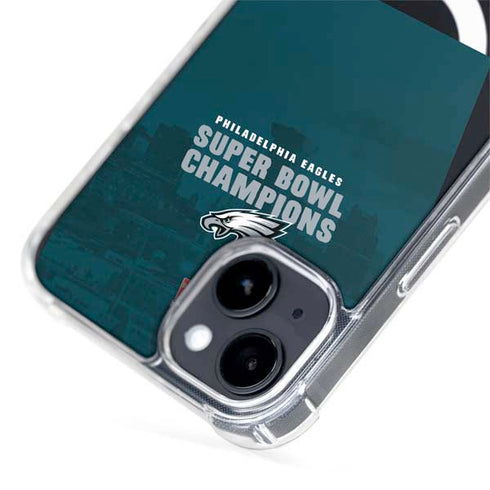 NFL Philadelphia Eagles Super Bowl LIX Champions iPhone 15 Plus MagSafe Case