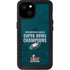 NFL Philadelphia Eagles Super Bowl LIX Champions iPhone 15 Plus Waterproof Case