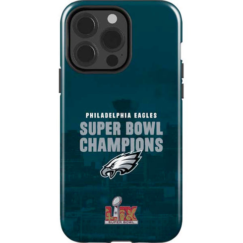 NFL Philadelphia Eagles Super Bowl LIX Champions iPhone 15 Pro Impact Case