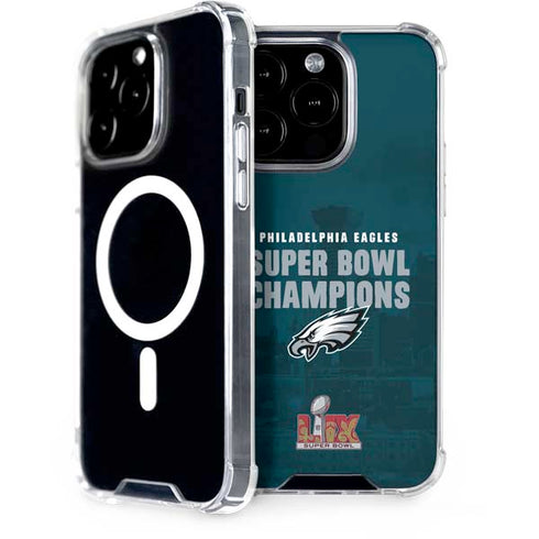 NFL Philadelphia Eagles Super Bowl LIX Champions iPhone 15 Pro MagSafe Case