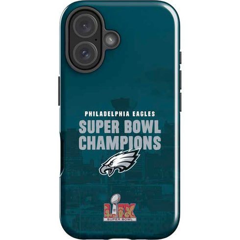 NFL Philadelphia Eagles Super Bowl LIX Champions iPhone 16 Impact Case