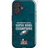 NFL Philadelphia Eagles Super Bowl LIX Champions iPhone 16 Impact Case
