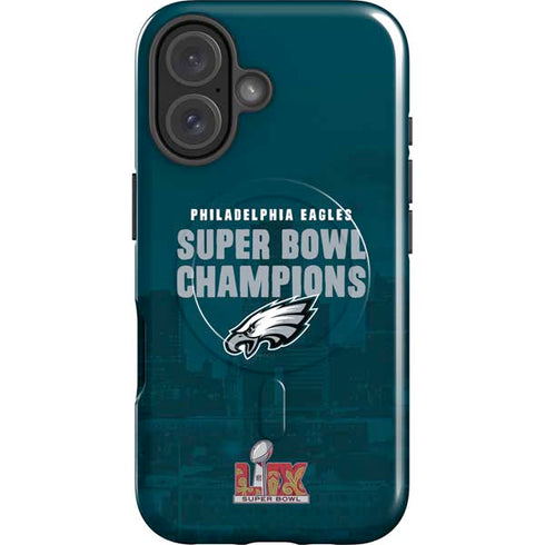 NFL Philadelphia Eagles Super Bowl LIX Champions iPhone 16 Magsafe Impact Case
