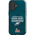 NFL Philadelphia Eagles Super Bowl LIX Champions iPhone 16 Plus Impact Case