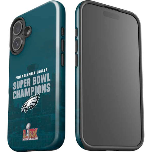 NFL Philadelphia Eagles Super Bowl LIX Champions iPhone 16 Plus Impact Case