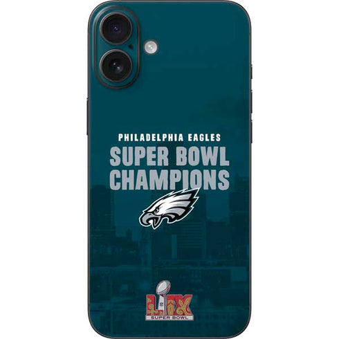 NFL Philadelphia Eagles Super Bowl LIX Champions iPhone 16 Plus Skin