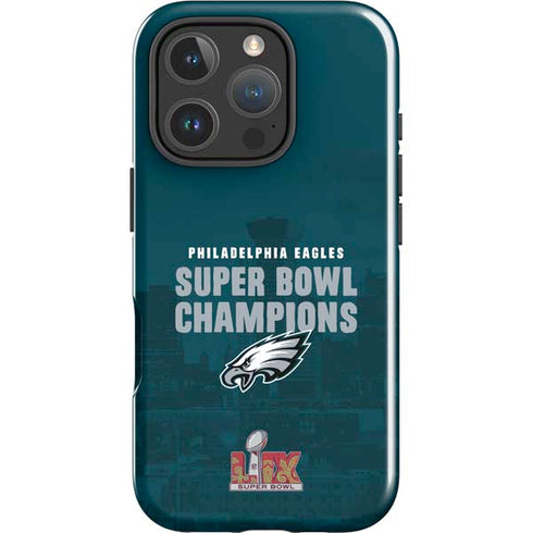 NFL Philadelphia Eagles Super Bowl LIX Champions iPhone 16 Pro Impact Case