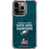 NFL Philadelphia Eagles Super Bowl LIX Champions iPhone 16 Pro Max Clear Case