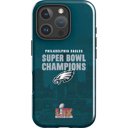 NFL Philadelphia Eagles Super Bowl LIX Champions iPhone 16 Pro Max Impact Case