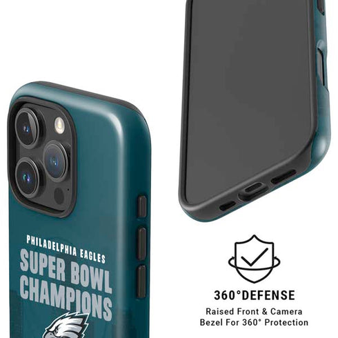 NFL Philadelphia Eagles Super Bowl LIX Champions iPhone 16 Pro Max Magsafe Impact Case