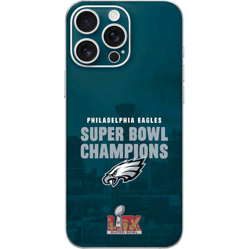 NFL Philadelphia Eagles Super Bowl LIX Champions iPhone 16 Pro Max Skin