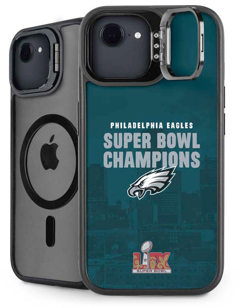 NFL Philadelphia Eagles Super Bowl LIX Champions iPhone 16e Kickstand Case