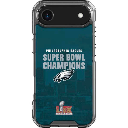 NFL Philadelphia Eagles Super Bowl LIX Champions iPhone 17 Air Clear Case