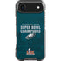 NFL Philadelphia Eagles Super Bowl LIX Champions iPhone 17 Air Clear Case