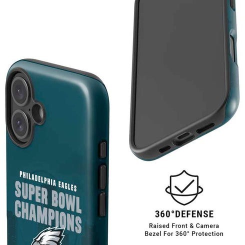 NFL Philadelphia Eagles Super Bowl LIX Champions iPhone 17 Magsafe Impact Case
