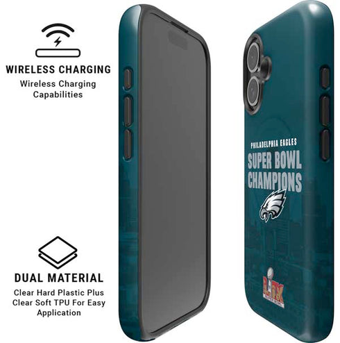 NFL Philadelphia Eagles Super Bowl LIX Champions iPhone 17 Magsafe Impact Case