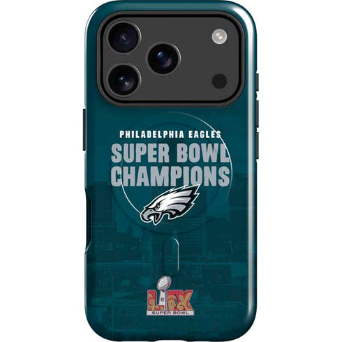 NFL Philadelphia Eagles Super Bowl LIX Champions iPhone 17 Pro Magsafe Impact Case