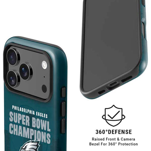 NFL Philadelphia Eagles Super Bowl LIX Champions iPhone 17 Pro Magsafe Impact Case