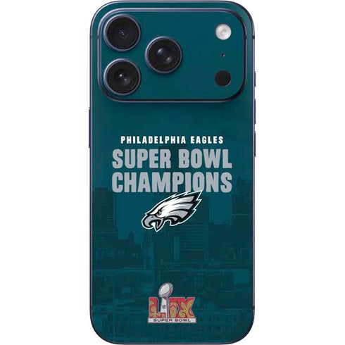 NFL Philadelphia Eagles Super Bowl LIX Champions iPhone 17 Pro Skin