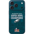 NFL Philadelphia Eagles Super Bowl LIX Champions iPhone 17 Pro Skin