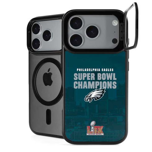 NFL Philadelphia Eagles Super Bowl LIX Champions iPhone 18 Pro Kickstand Case