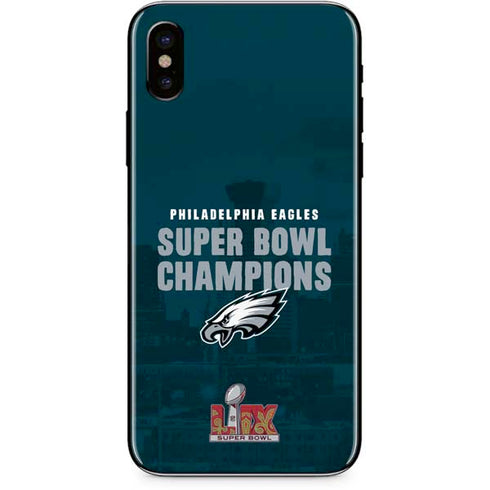 NFL Philadelphia Eagles Super Bowl LIX Champions iPhone XS Skin