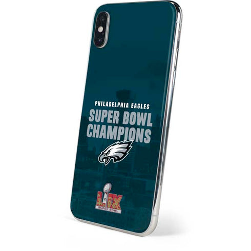 NFL Philadelphia Eagles Super Bowl LIX Champions iPhone XS Skin