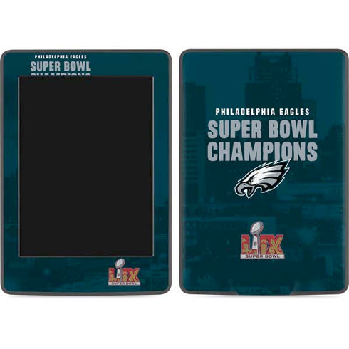 NFL Philadelphia Eagles Super Bowl LIX Champions Amazon Kindle Skin