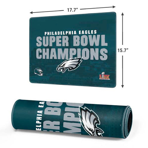 NFL Philadelphia Eagles Super Bowl LIX Champions Gaming Mouse Pad