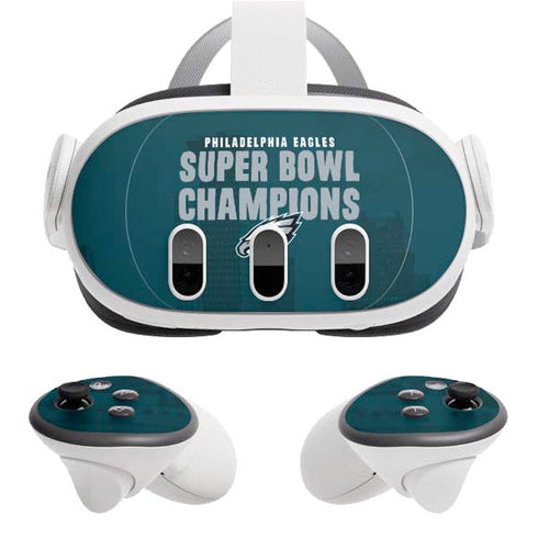 NFL Philadelphia Eagles Super Bowl LIX Champions Meta Quest 3 Skin