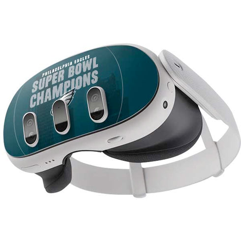 NFL Philadelphia Eagles Super Bowl LIX Champions Meta Quest 3 Skin
