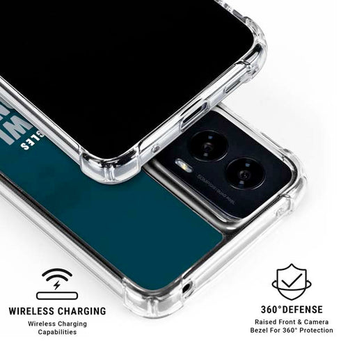 NFL Philadelphia Eagles Super Bowl LIX Champions Moto G Power 5G (2024) Clear Case