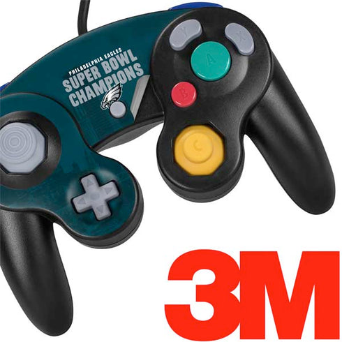 NFL Philadelphia Eagles Super Bowl LIX Champions Nintendo GameCube Controller Skin