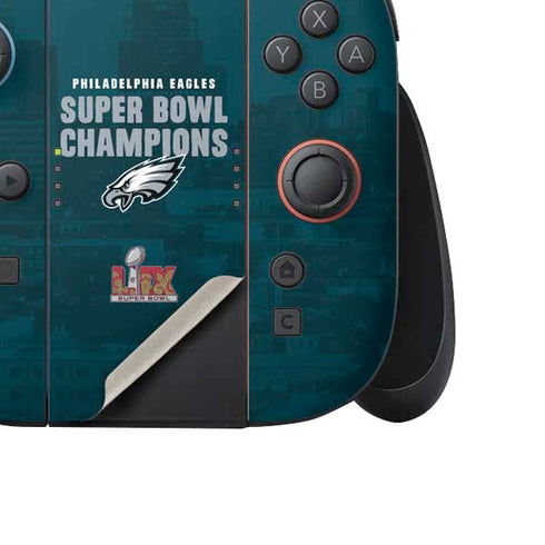 NFL Philadelphia Eagles Super Bowl LIX Champions Nintendo Switch 2 (2025) Joy-Con Controller Skin
