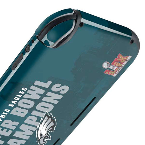 NFL Philadelphia Eagles Super Bowl LIX Champions Nintendo Switch Lite Skin