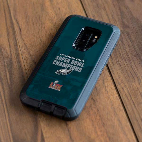 NFL Philadelphia Eagles Super Bowl LIX Champions Otterbox Defender Galaxy Skin