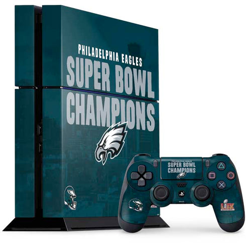 NFL Philadelphia Eagles Super Bowl LIX Champions PlayStation PS4 Skins