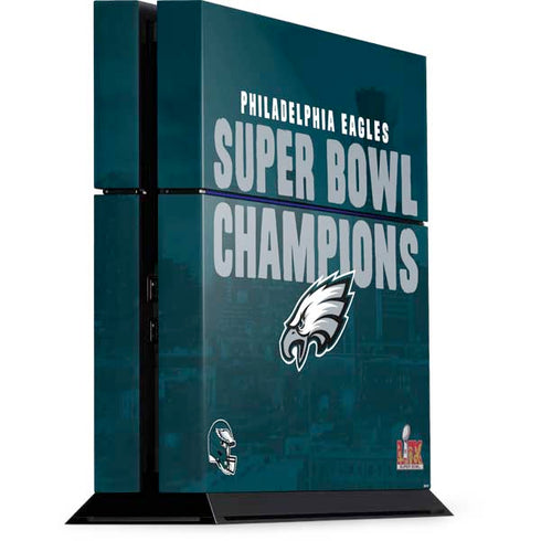 NFL Philadelphia Eagles Super Bowl LIX Champions PS4 Console Skin