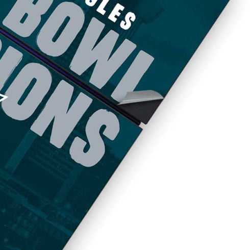 NFL Philadelphia Eagles Super Bowl LIX Champions PS4 Console Skin