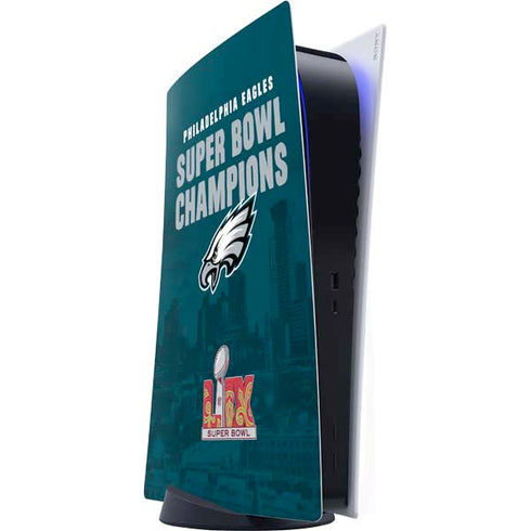 NFL Philadelphia Eagles Super Bowl LIX Champions PS5 Digital Edition Console Skin