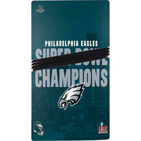 NFL Philadelphia Eagles Super Bowl LIX Champions PS5 Pro Disk Bundle Skin