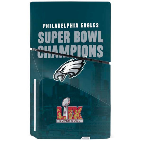 NFL Philadelphia Eagles Super Bowl LIX Champions PS5 Slim Disk Bundle Skin