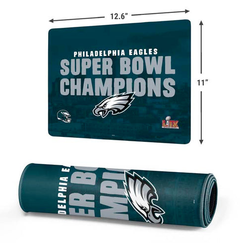 NFL Philadelphia Eagles Super Bowl LIX Champions Gaming Mouse Pad