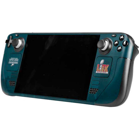 NFL Philadelphia Eagles Super Bowl LIX Champions Steam Deck Handheld Gaming Computer Skin