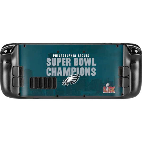 NFL Philadelphia Eagles Super Bowl LIX Champions Steam Deck Handheld Gaming Computer Skin