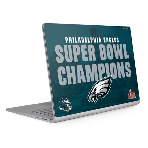 NFL Philadelphia Eagles Super Bowl LIX Champions Surface Book 2 13.5in Skin