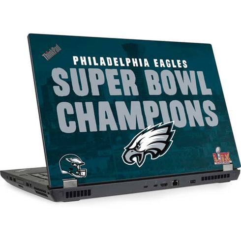 NFL Philadelphia Eagles Super Bowl LIX Champions Lenovo ThinkPad Skin