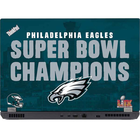 NFL Philadelphia Eagles Super Bowl LIX Champions Lenovo ThinkPad Skin