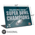 NFL Philadelphia Eagles Super Bowl LIX Champions Universal Laptop 11in (8.8 x 6.2in) Skin