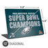 NFL Philadelphia Eagles Super Bowl LIX Champions Universal Laptop 12in (9.8 x 6.8in) Skin